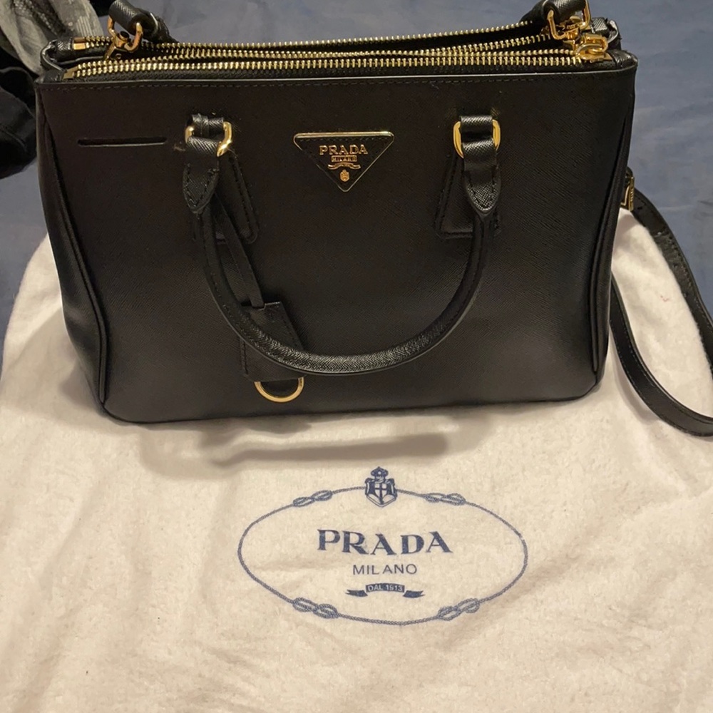 Prada crossbody bag.